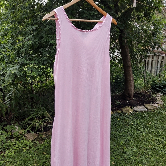 Vintage Pink Nightgown Lingerie - Picture 7 of 12